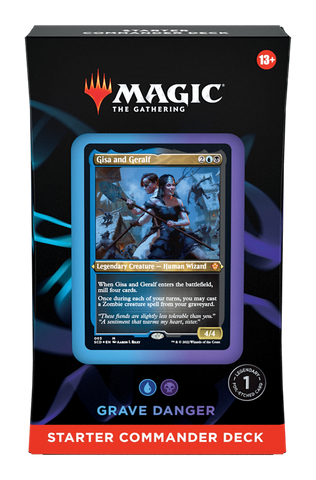 Magic The Gathering - Grave Danger - Starter Commander Deck