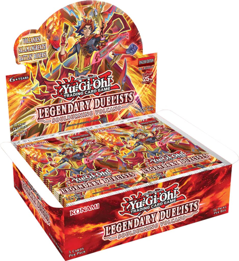 Yu-Gi-Oh! - Legendary Duelists: Soulburning Volcano - 1st Edition - Booster Box