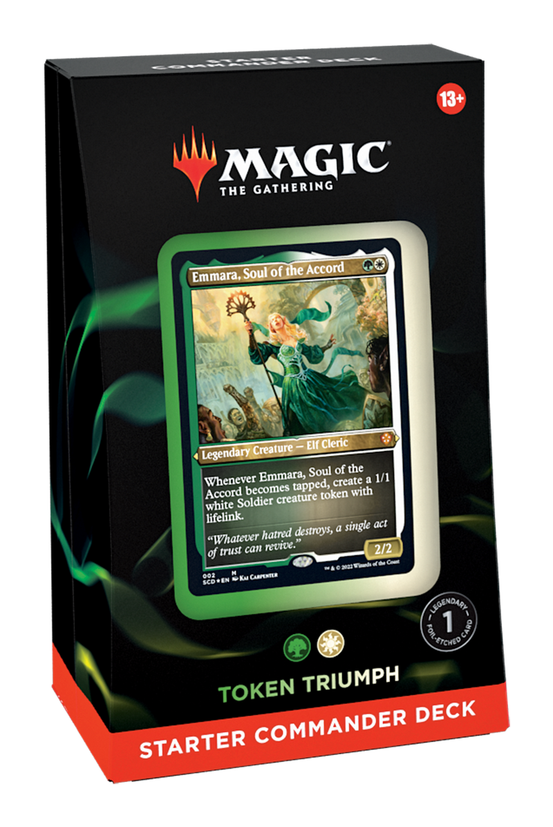 Magic The Gathering - Token Triumph - Starter Commander Deck
