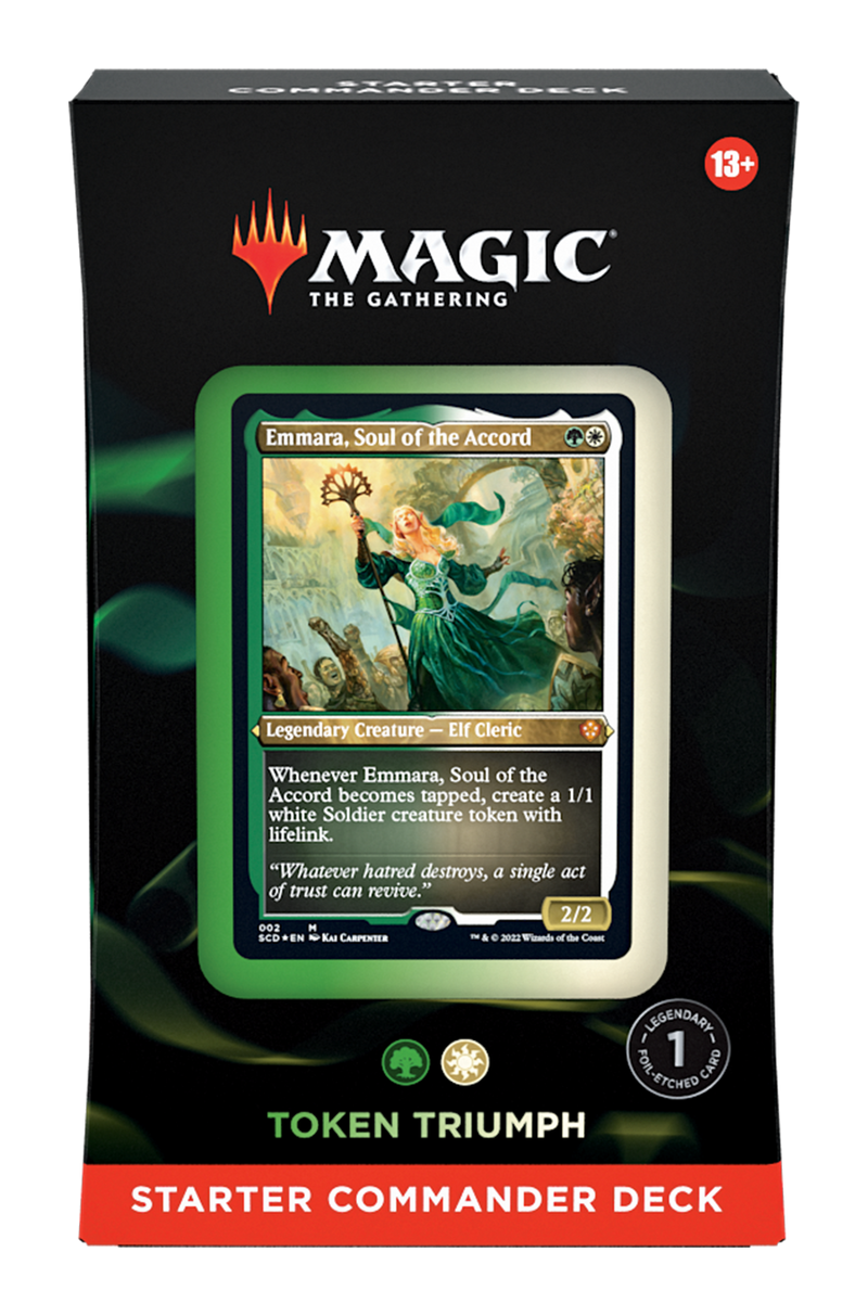 Magic The Gathering - Token Triumph - Starter Commander Deck