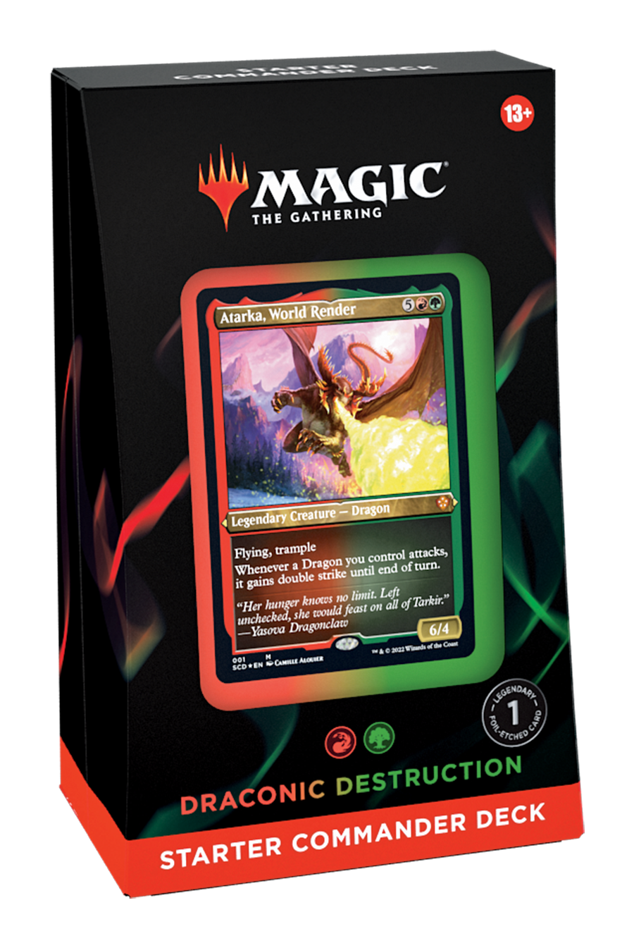 Magic The Gathering - Draconic Destruction - Starter Commander Deck