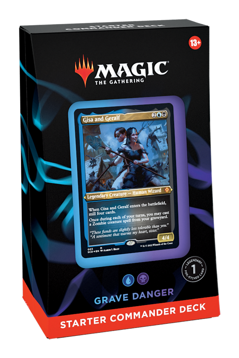 Magic The Gathering - Grave Danger - Starter Commander Deck